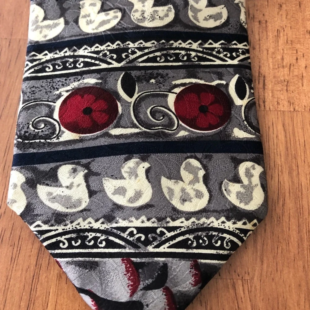🎉Host Pick🎉 Vintage J. Garcia Silk NeckTie - Picture 2 of 4